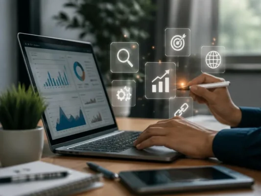 Grow your online revenue with website development and seo tactics