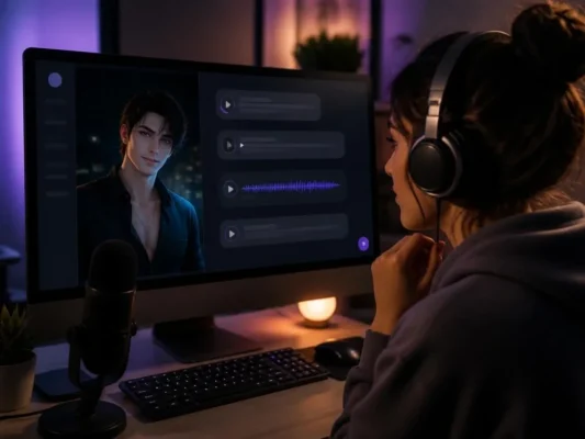 How to have Janitor AI speak to me using voice features
