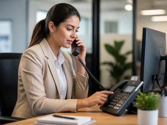 Mastering professional steps to transfer a call on an office phone