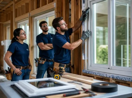 Mastering the professional window and door installation training