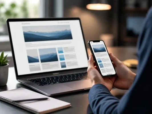 Optimizing websites for mobile versus desktop search challenges