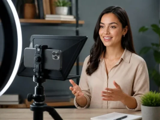 Top tools to pick for the best android teleprompter app