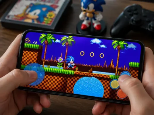 Experience the thrill of a classic sonic mania android port