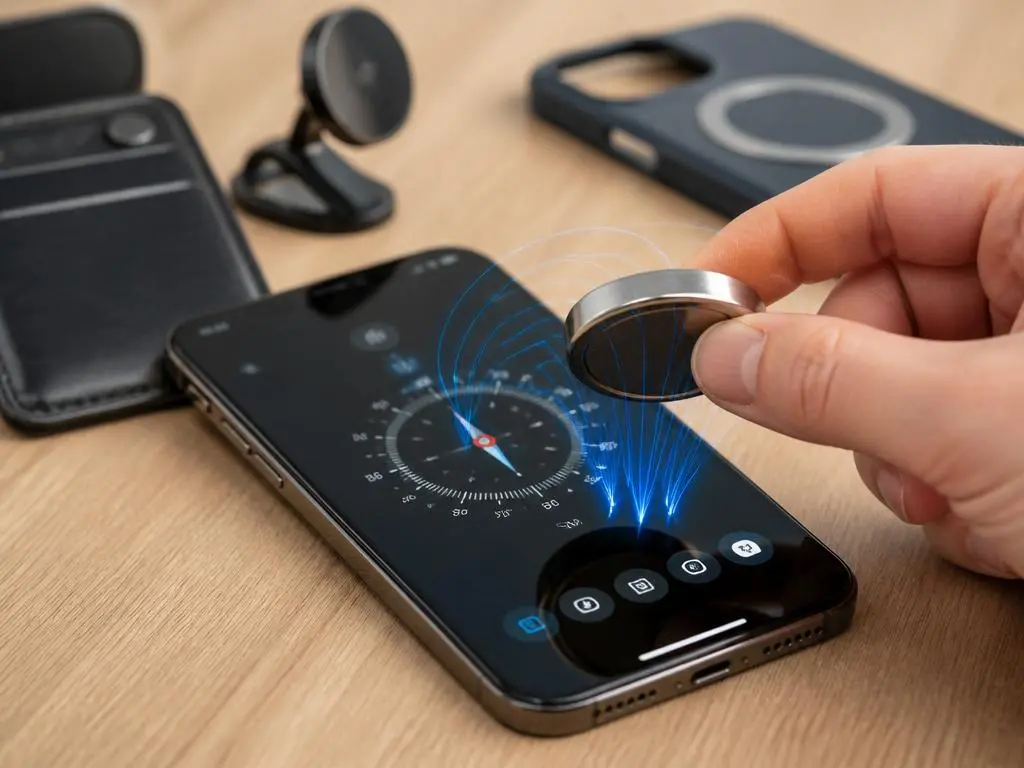 How to Safely Handle a Magnet on Phone Screen Components