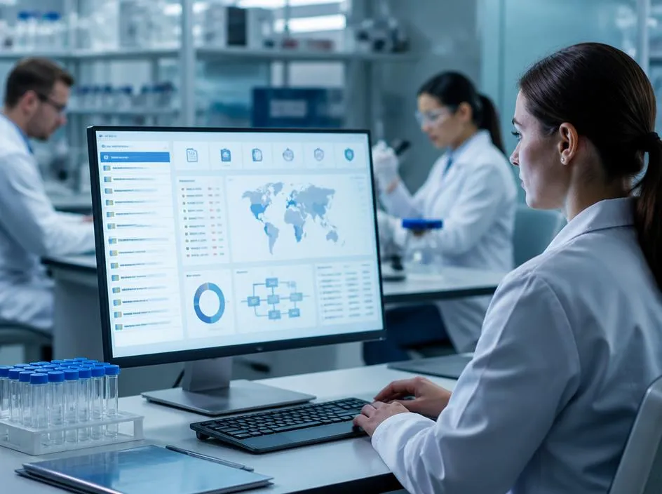 Optimizing operations with regulatory information management system software